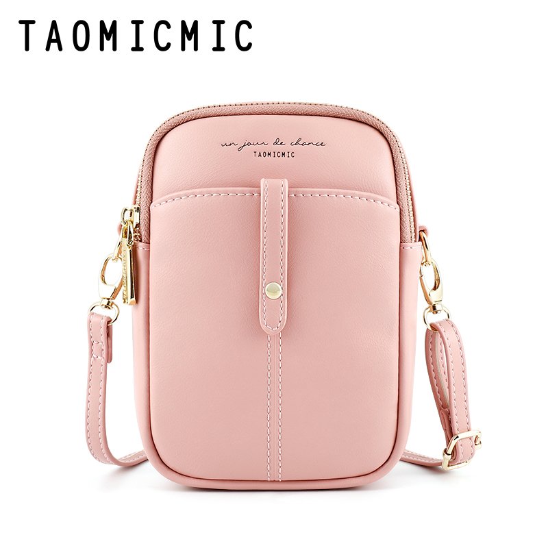 Hot sale OEM customized mini pu leather women shoulder bag &cross body wallet bag